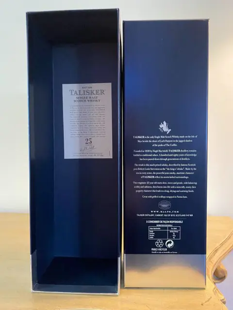 Talisker 25 years old - Original bottling - b. 2017 - 70cl