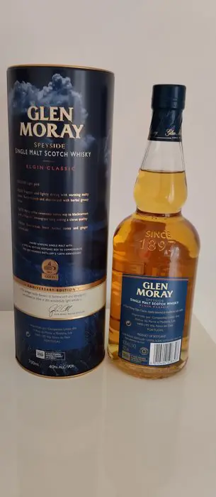 Glen Moray Classic + Ballantine's Master's - Original bottling - 70cl - 2 flessen