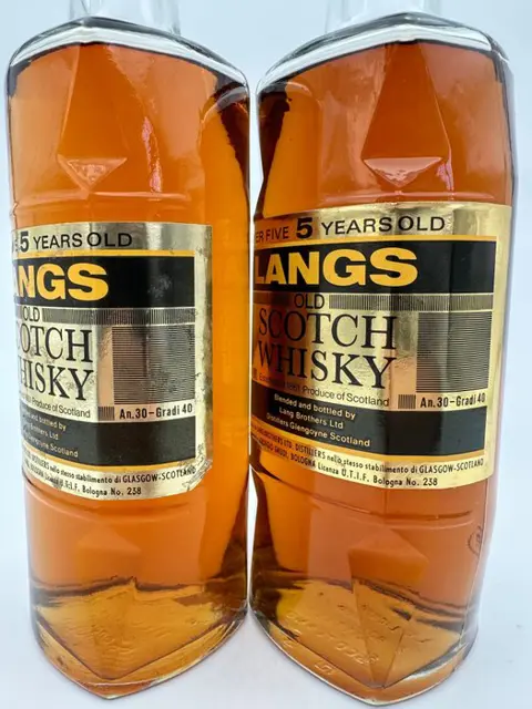 Lang's 5 years old - b. Jaren 1960 - 75cl - 2 flessen