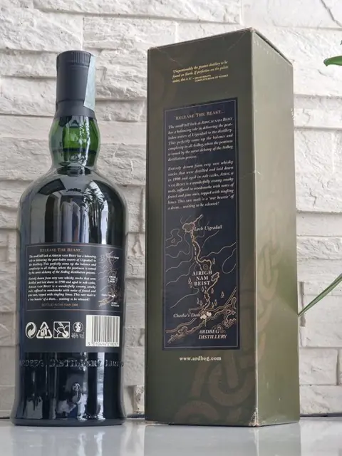 Ardbeg 1990 Airigh Nam Beist - Original bottling - b. 2008 - 70cl