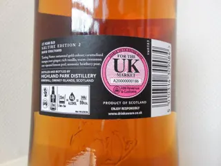 Highland Park 13 years old Saltire Edition 2 - David Coulthard - Original bottling - b. 2019 - 700ml