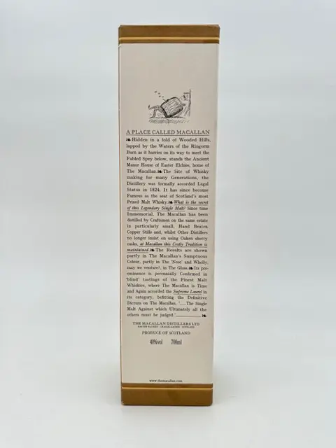 Macallan 7 years old Giovinetti Import - Original bottling - b. Late 1990s early 2000s - 700ml