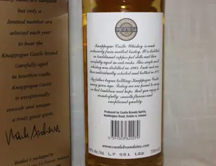 Knappogue Castle 1995 Very special Reserve - Original bottling - b. 2007 - 700ml