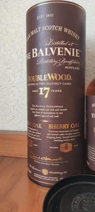 Balvenie 17 years old DoubleWood - Original bottling - 70cl