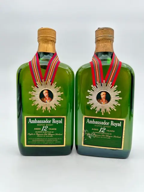 Ambassador Royal 12 years old - b. Jaren 1970 - 75cl - 2 flessen