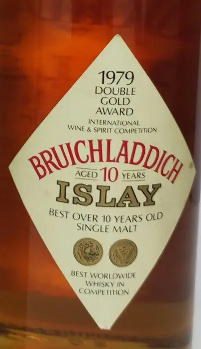 Bruichladdich 10 years old - Original bottling - b. appr. 1980 - 75cl