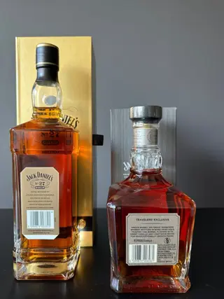 Jack Daniel's Gold No 27 & Single Barrel 100 Proof - Original bottling - 70cl - 2 flessen