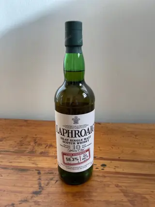 Laphroaig 10 years old Cask Strength - Batch no. 2 - Original bottling - 700ml