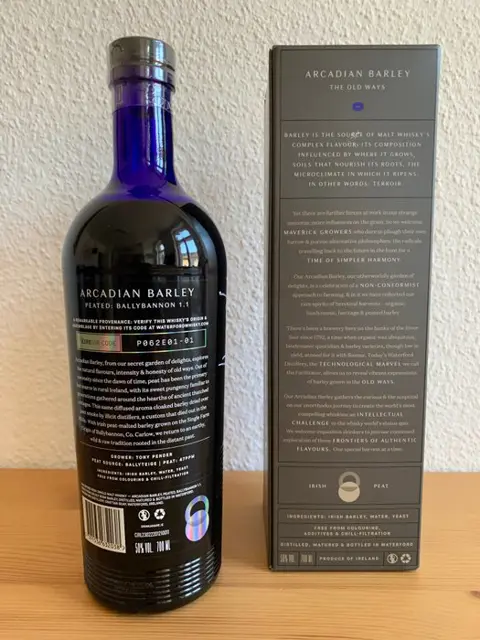 Waterford Ballybannon signed by Mark Reynier and Ned Gahan - b. 2010s tot vandaag - 700ml