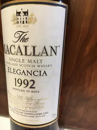 Macallan 1992 Elegancia - Original bottling - b. 2004 - 1,0 Liter