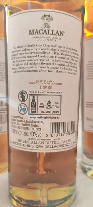 Macallan 12 years old, 15 years old & 18 years old - Double Cask - Original bottling - 700ml - 3 flessen