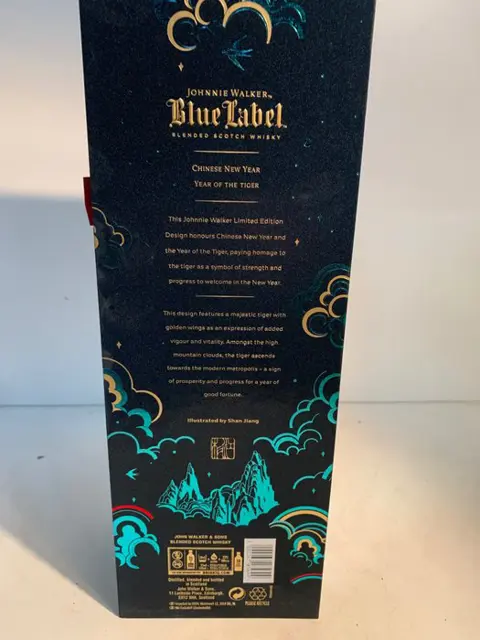 Johnnie Walker Johnnie Walker Blue Label Limited Edition Year of the Tiger - Original bottling - 700ml