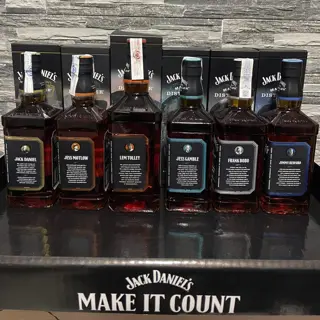 Jack Daniel's Master Distiller Series No.1 to No.6 - 70cl, 1L - 6 flessen