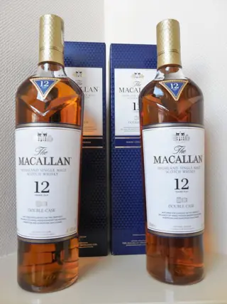 Macallan Double Cask Gold & Double Cask 12 years old - Original bottling - 700ml - 4 flessen