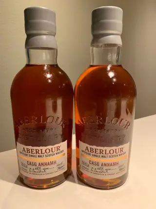Aberlour Casg Annamh Batch No. 0007 - Original bottling - 70cl - 2 flessen