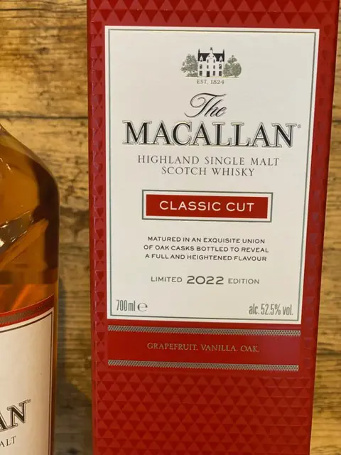 Macallan Classic Cut 2022 - Original bottling - 700ml