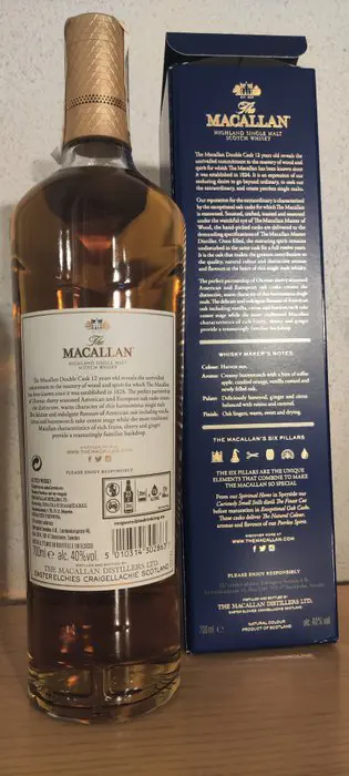 Macallan 12 years old Double Cask - Original bottling - 700ml