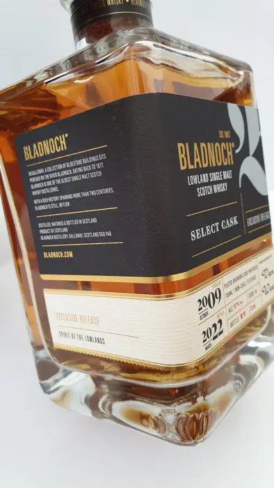 Bladnoch 2009 Cask Strength Single Cask - b. 2022 - 700ml