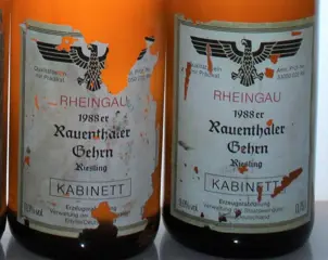 1988 Staatsweingüter Kloster Eberbach Riesling Kabinett: 92 Rauenthaler Baiken, 88 Gehrn & 1 91 Mannberg - Rheingau - 6 Flessen (0.75 liter)