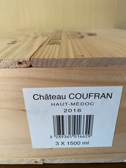 2016 Chateau Coufran - Haut-Médoc Cru Bourgeois - 3 Magnums (1.5L)