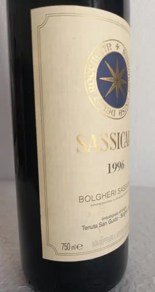 1996 Tenuta San Guido, Sassicaia - Super Tuscans - 1 Fles (0,75 liter)