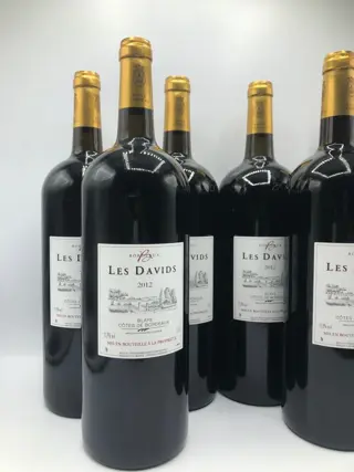 2012 Les Davids - Blaye Côtes de Bordeaux - Bordeaux - 6 Magnums (1.5L)