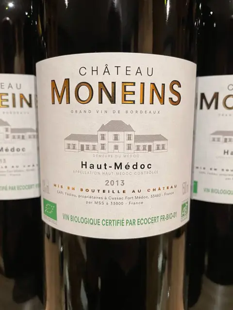 2013 Château Moneins - Haut-Médoc - 6 Magnums (1.5L)