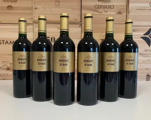 2019 Margaux de Brane, 3th wine of Chateau Brane-Cantenac - Bordeaux, Margaux - 6 Flessen (0.75 liter)