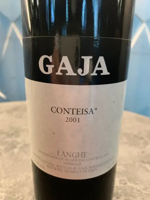 2001 Gaja, Conteisa - Piëmont - 1 Fles (0,75 liter)