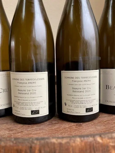 2020 Beaune 1° Cru "Belissand". Domaine Francoise André - Bourgondië - 6 Flessen (0.75 liter)