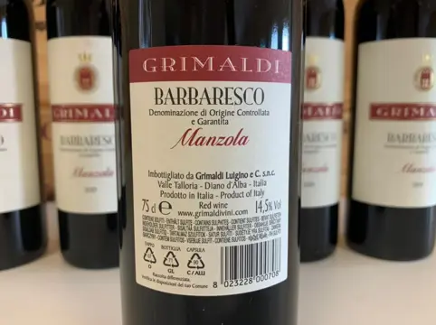 2019 Grimaldi - Manzola - Barbaresco - 6 Flessen (0.75 liter)