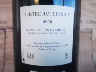 2008 Chateau Tertre-Roteboeuf - Saint-Emilion Grand Cru - 1 Magnum (1,5 L)