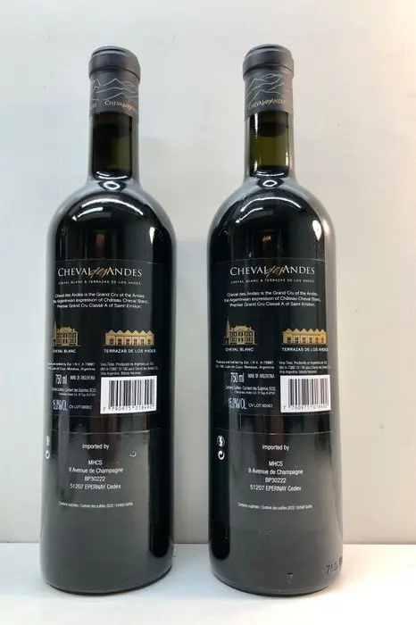 2013 Terrazas de Los Andes 'Cheval des Andes' - Mendoza Mendoza - 2 Fles (0,75 liter)