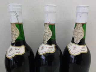 1983 Antonio Bernardino Paulo da Silva, Chitas Reserva Tinto x2 & 1989 Chitas Reserva - Lisbon - 3 Flessen (0.75 liter)