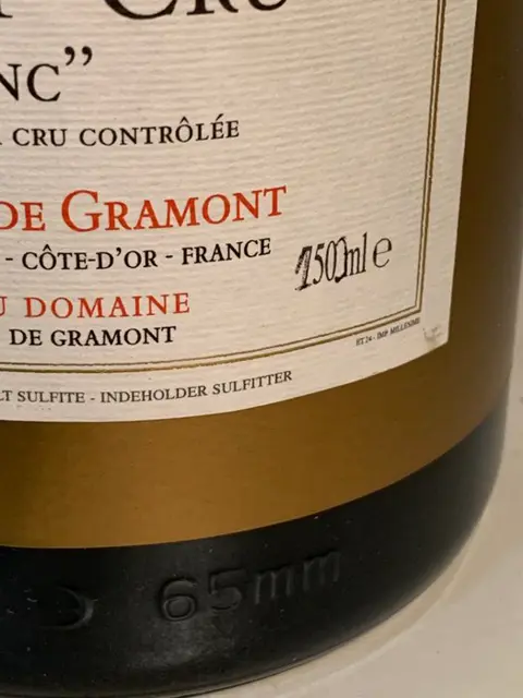 2021 Pommard 1° Cru "Clos Blanc" - Domaine Machard de Gramont - Bourgogne - 1 Magnum (1,5 L)
