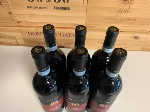 2020 Le Gode -Rosso di Montalcino - Toscane - 6 Flessen (0.75 liter)