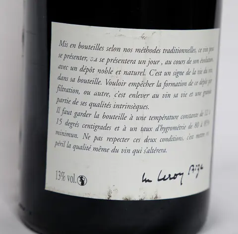 2010 Leroy - Pommard 1er Cru - 1 Fles (0,75 liter)