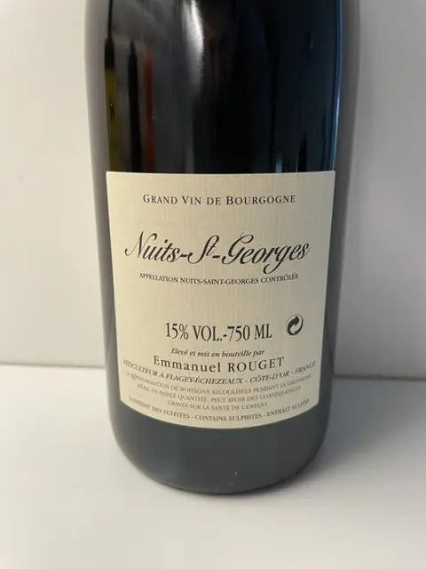 2019 Emmanuel Rouget Nuits-Saint-Georges - Nuits St. Georges - 1 Fles (0,75 liter)