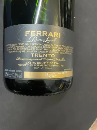 2012 Ferarri, Riserva Lunelli - Trentino - 3 Flessen (0.75 liter)