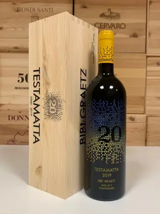 2019 Bibi Graetz Testamatta Limited Edition "20' Anniversario" - Super Tuscans - 1 Fles (0,75 liter)