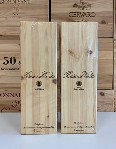 2018 Tenute Folonari Campo al Mare - Baia al Vento - Bolgheri Superiore - 2 Magnums (1.5L)