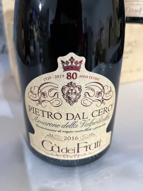 2016 Cà dei Frati- Pietro dal Cero - Amarone della Valpolicella DOCG - 2 Flessen (0.75 liter)