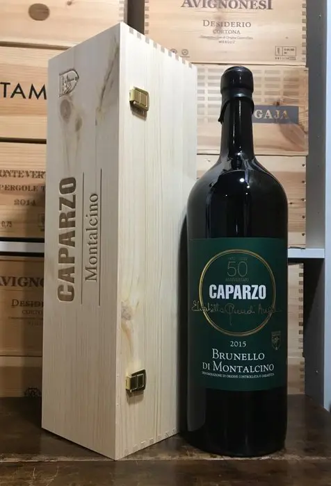 2015 Caparzo "50° Anniversary" - Brunello di Montalcino - 1 McKenzie (5,0 L)