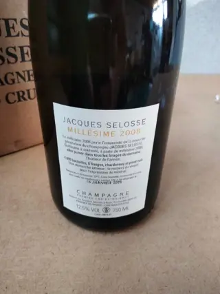 2008 Jacques Selosse, Extra Brut Millesimé - Champagne - 1 Fles (0,75 liter)