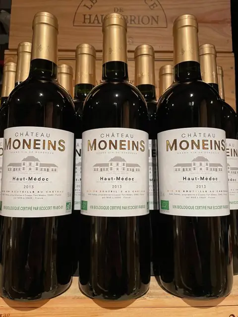 2013 Château Moneins - Haut-Médoc - 12 Flessen (0.75 liter)
