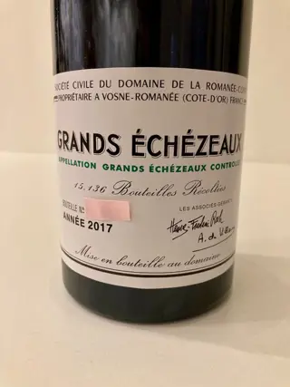2017 Domaine de la Romanée-Conti - Grands Échezeaux Grand Cru - 1 Fles (0,75 liter)