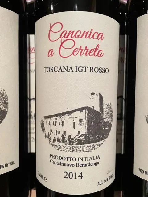 2014 Canonica a Cerreto Castelnuovo Berardenga - Toscana IGT - 12 Flessen (0.75 liter)