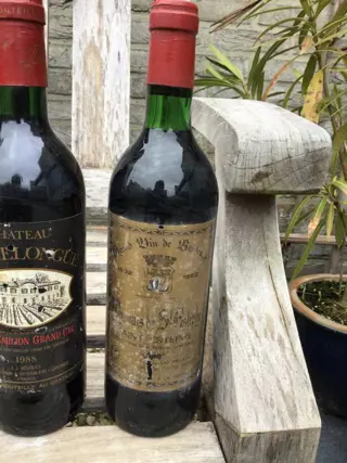 1982 Château Marquis de St-Estephe, 1988 Château Peyrelongue, 1989 Château Jussas - Saint-Emilion, Saint-Estèphe & 1989 x 3 Château Haut-Brana - 6 Flessen (0.75 liter)