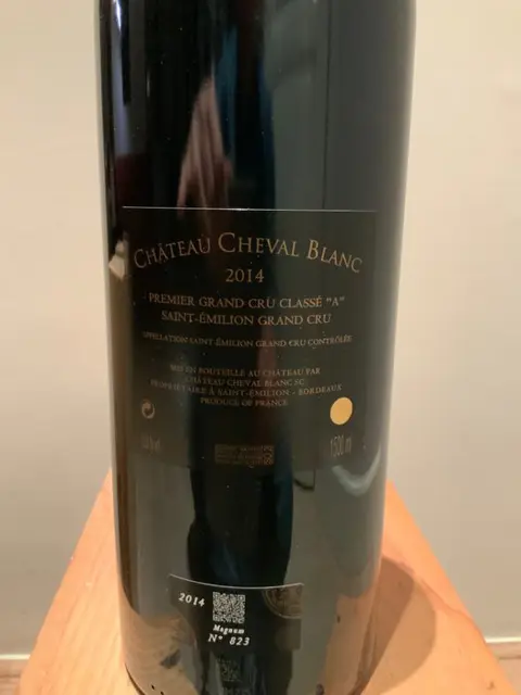 2014 Château Cheval Blanc - Saint-Emilion 1er Grand Cru Classé A - 1 Magnum (1,5 L)