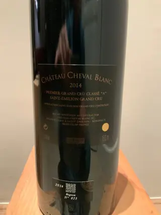 2014 Château Cheval Blanc - Saint-Emilion 1er Grand Cru Classé A - 1 Magnum (1,5 L)